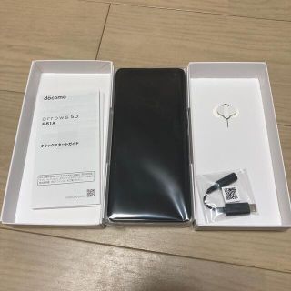 アローズ(arrows)のarrows 5G F-51A チタニウムシルバー 128GB docomo(スマートフォン本体)