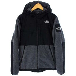 ザノースフェイス(THE NORTH FACE)のノースフェイス NA61632 デナリ フーディ フリースジャケット 灰 黒 S(その他)