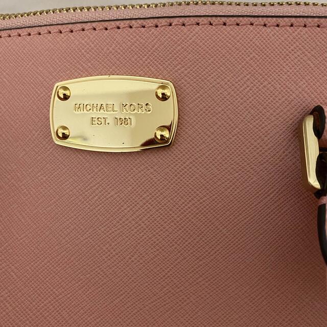 Michael Kors(マイケルコース)のMICHAEL KORSマイケルコース 2Wayハンドバッグ　ピンク/レザー レディースのバッグ(ショルダーバッグ)の商品写真