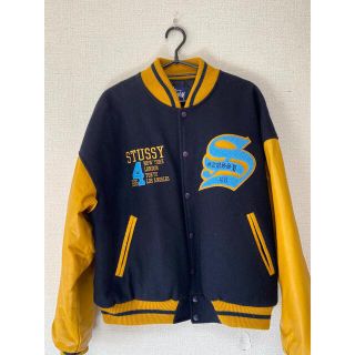STUSSY - stussy スタジャン big4の通販 by ドルジ|ステューシーなら