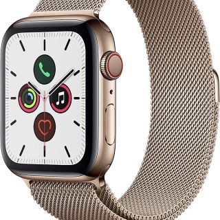 アップルウォッチ(Apple Watch)のapple watch series5 ゴールドステンレス　44mm(その他)