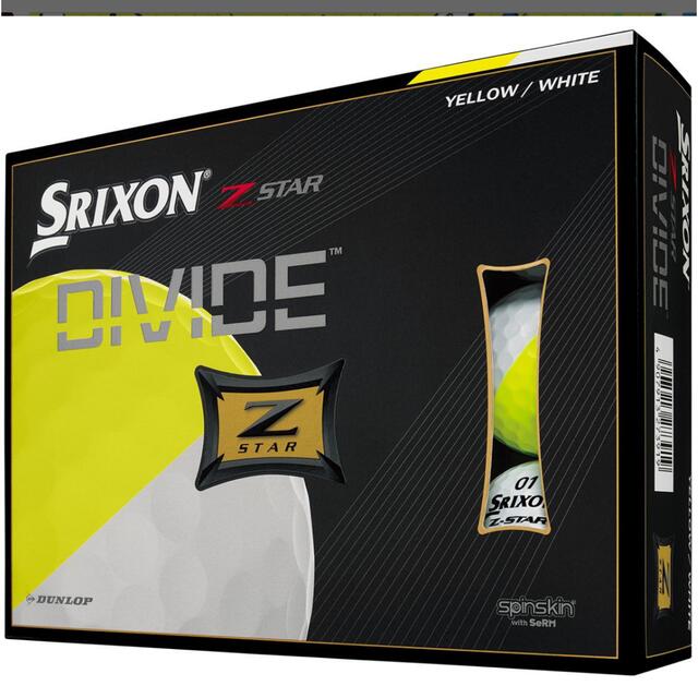 SRIXON　Z-STAR DIVIDE スリクソン ゼットスター　2ダース