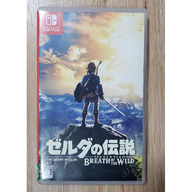 任天堂(ニンテンドウ)のゼルダの伝説 ブレス オブ ザ ワイルド Switch エンタメ/ホビーのゲームソフト/ゲーム機本体(家庭用ゲームソフト)の商品写真