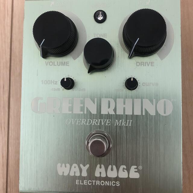 【ゆや様専用】WAY HUGE Green RHINO MKⅡ  楽器のギター(エフェクター)の商品写真