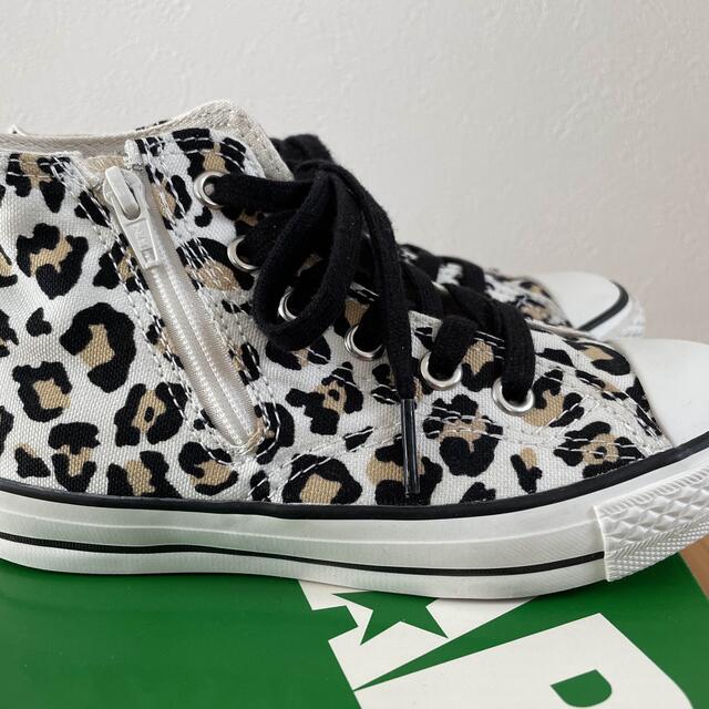 CONVERSE(コンバース)の★超美品★コンバース　レオパード★アーバンリサーチ購入 キッズ/ベビー/マタニティのキッズ靴/シューズ(15cm~)(スニーカー)の商品写真