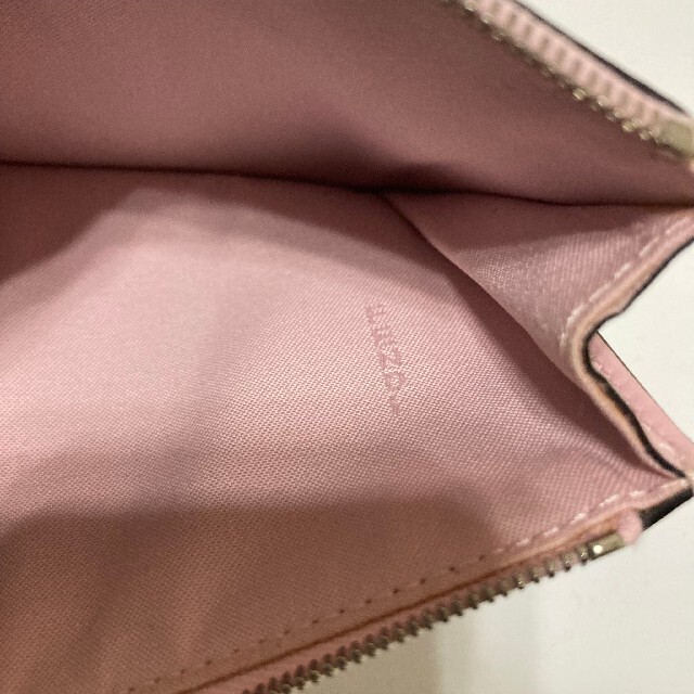 高品質在庫 FENDI - フェンディ 8M0341 レザー ポーチ スタッズ ピンク