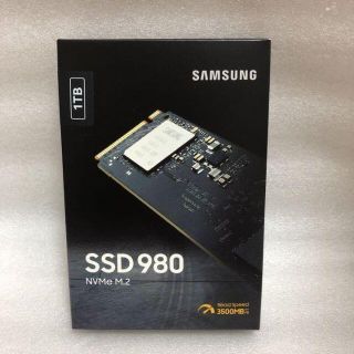 新品　Samsung M.2 SSD 1TB 980 MZ-V8V1T0B/IT(PCパーツ)