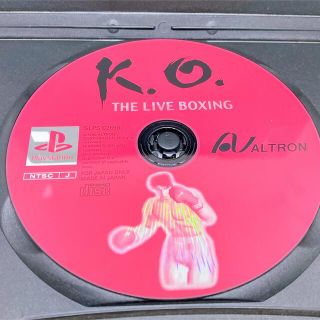 プレイステーション(PlayStation)の【プレステ】K.O.-ザ・ライブ・ボクシング-(家庭用ゲームソフト)