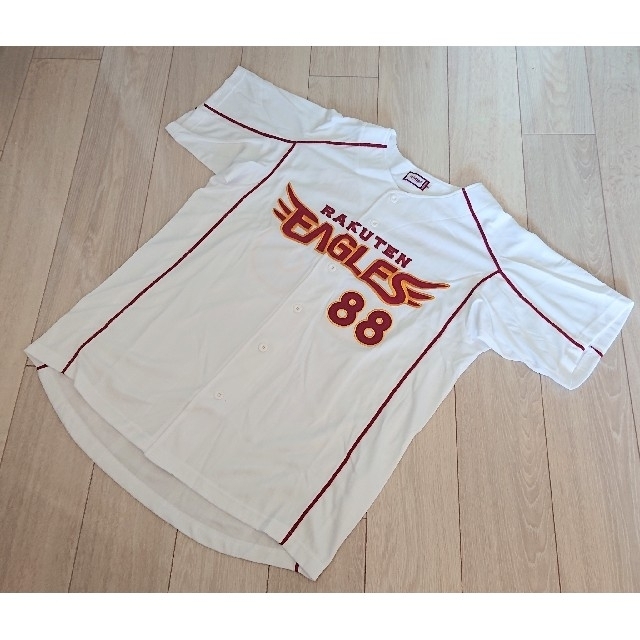 【レア 未使用】東北 楽天 イーグルス 田淵 ホーム ユニフォーム XL