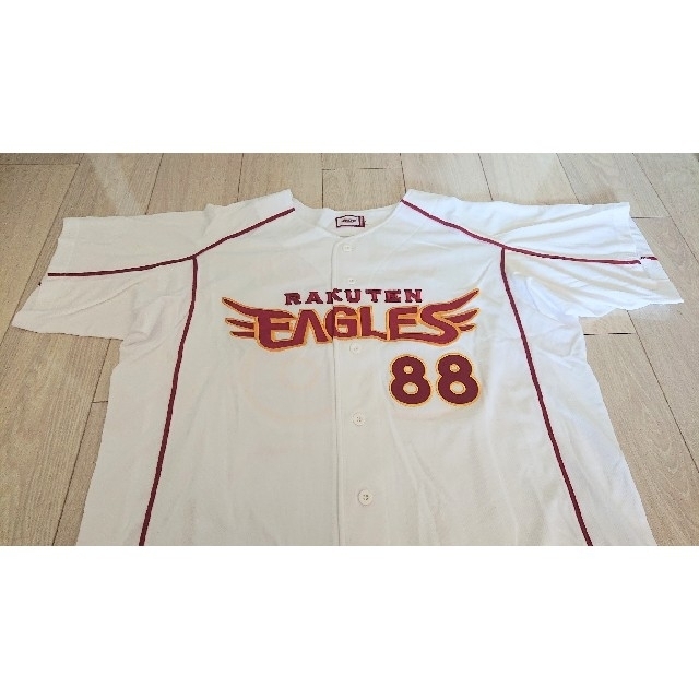 【レア 未使用】東北 楽天 イーグルス 田淵 ホーム ユニフォーム XL