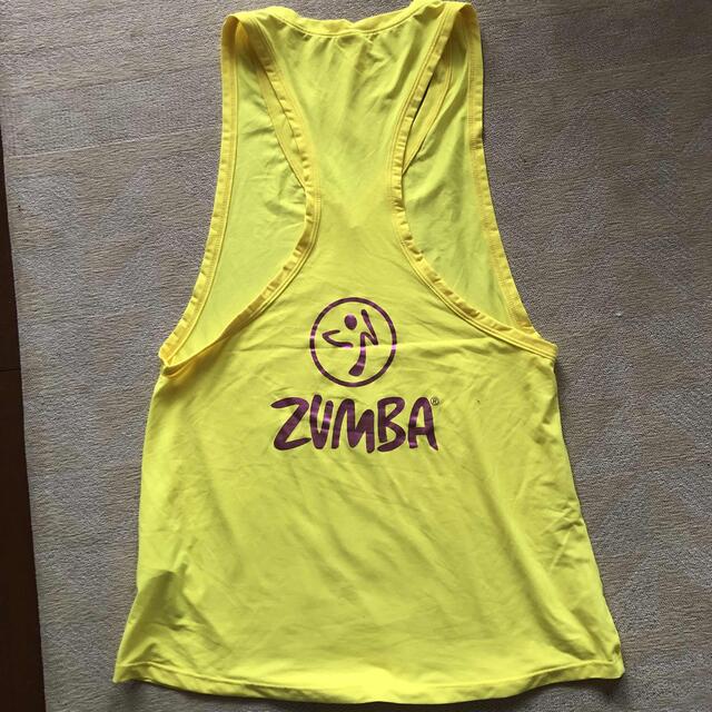 Zumba(ズンバ)のZUMBA ズンバ　タンクトップ スポーツ/アウトドアのスポーツ/アウトドア その他(ダンス/バレエ)の商品写真