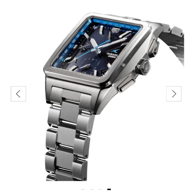 CASIO(カシオ)のカシオオシアナス新発売角型OCW-T5000-1AJF新品未使用 メンズの時計(腕時計(アナログ))の商品写真