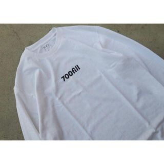 ワンエルディーケーセレクト(1LDK SELECT)の700fill power payment logo ロンT ホワイト(Tシャツ/カットソー(七分/長袖))