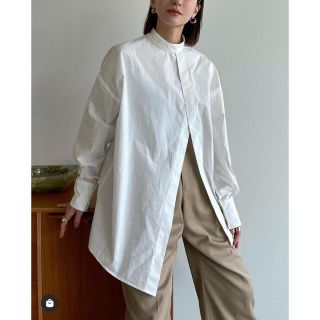 ステュディオス(STUDIOUS)の【☺︎様専用】CLANE W FACE SLANT SLIT TOPS(シャツ/ブラウス(長袖/七分))