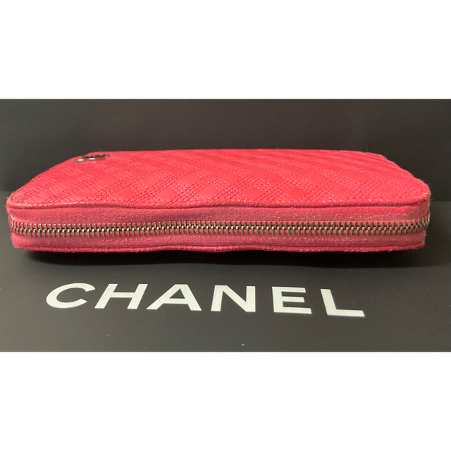 CHANEL(シャネル)の【正規品☆美品】シャネル　ラウンドジップ　長財布 正規品 レディースのファッション小物(財布)の商品写真