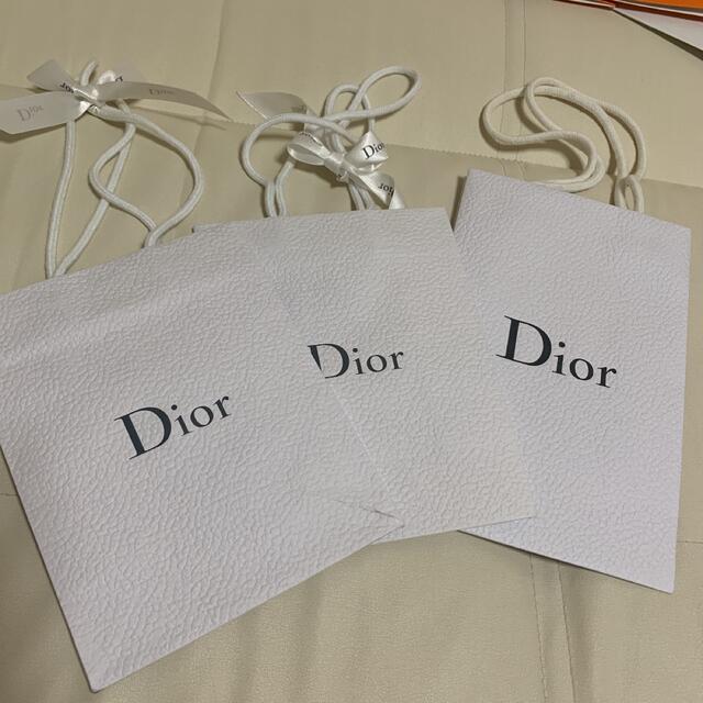 Christian Dior ディオール ホリデー限定 ショッパー 3枚セット♪