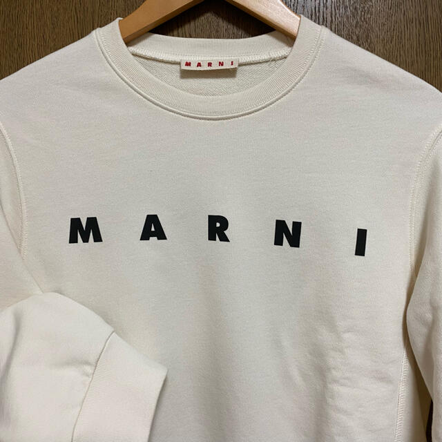 Marni(マルニ)のMARNI マルニ　ロゴスウェット　美品　12Y レディースのトップス(トレーナー/スウェット)の商品写真