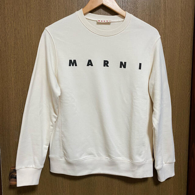 Marni(マルニ)のMARNI マルニ　ロゴスウェット　美品　12Y レディースのトップス(トレーナー/スウェット)の商品写真