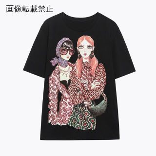 ザラ(ZARA)の🍁11月新作🍠6891◆ガールプリント 半袖 Tシャツ(Tシャツ(半袖/袖なし))