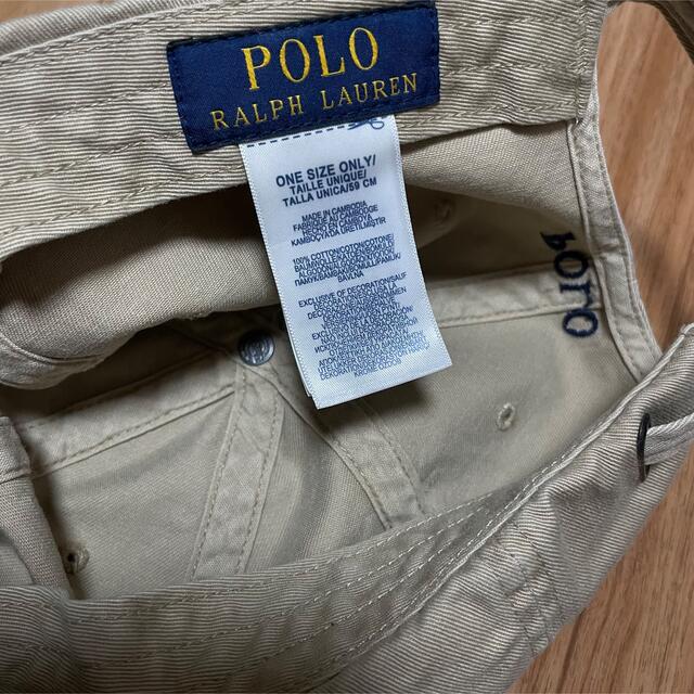 Ralph Lauren(ラルフローレン)のPOLO ラルフローレン キャップ 帽子 メンズの帽子(キャップ)の商品写真