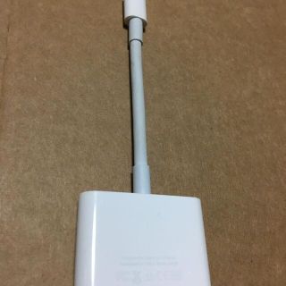 アップル(Apple)のg1 中古 Apple Digital AV Adapter MD826AMA(映像用ケーブル)