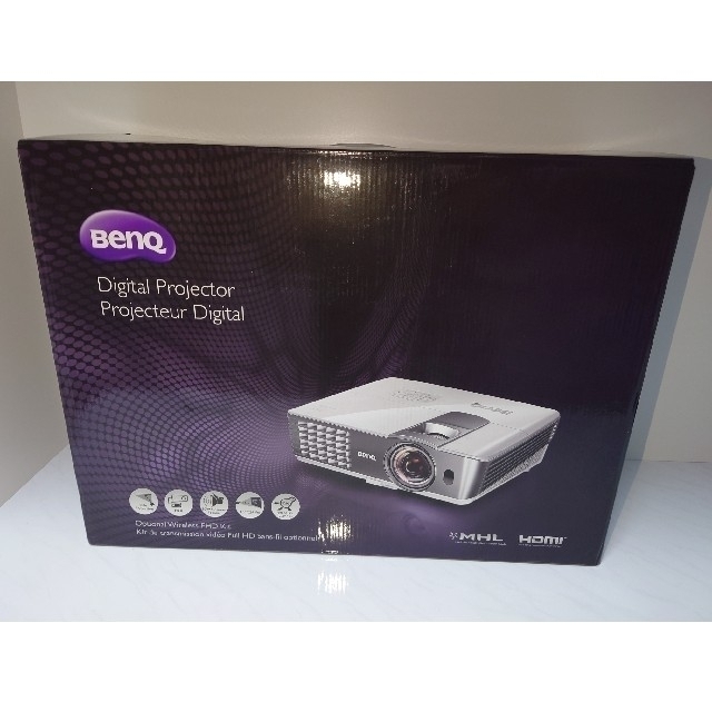 BenQ W1080ST+ 短焦点 プロジェクター スマホ/家電/カメラのテレビ/映像機器(プロジェクター)の商品写真