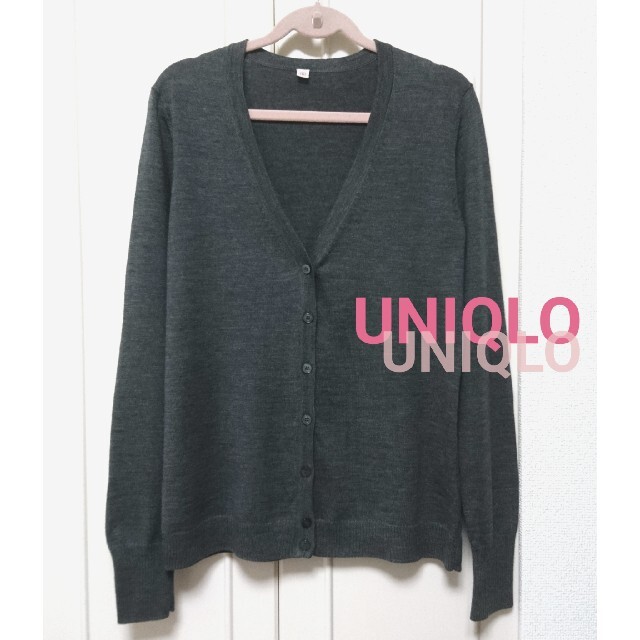 UNIQLO(ユニクロ)のユニクロ カーディガン 定番 ニットカーディガン Vネック レディースのトップス(カーディガン)の商品写真