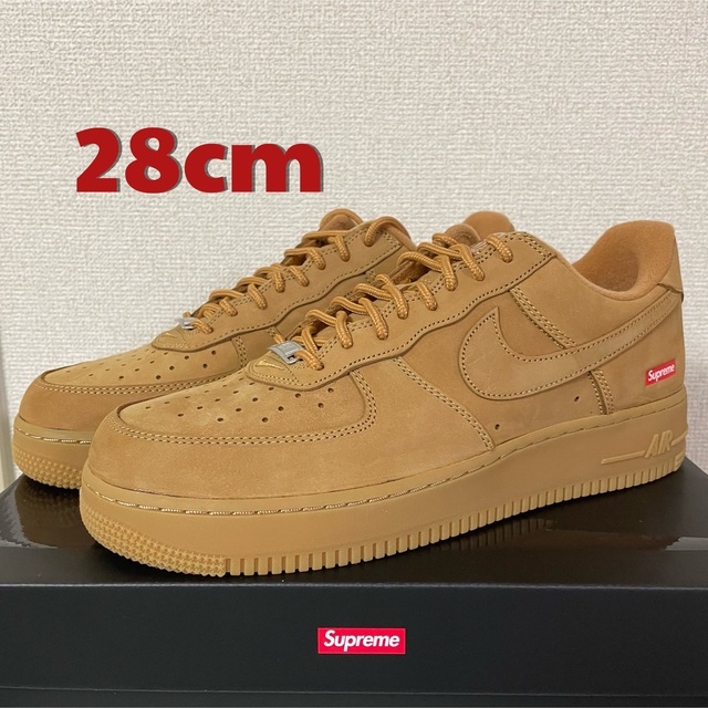 スニーカーSupreme × Nike Air Force 1 Low 28.0cm