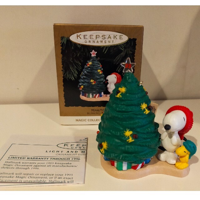 【新品】hallmark スヌーピー ウッドストック クリスマス オーナメント