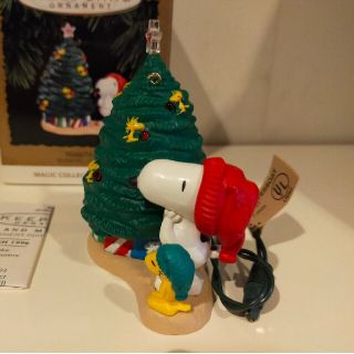 【新品】hallmark スヌーピー ウッドストック クリスマス オーナメント