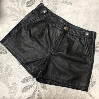 新品☆羊革☆ショートパンツ(ショートパンツ)