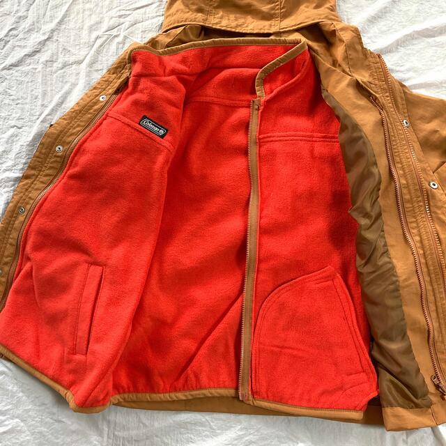 Coleman(コールマン)の新品⭐︎Coleman キャメル  アウター ブルゾン インナー付き キッズ/ベビー/マタニティのキッズ服男の子用(90cm~)(ジャケット/上着)の商品写真