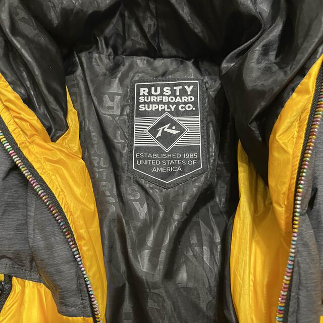 RUSTY(ラスティ)の1129ヤマ様専用 Rustyダウンジャケット メンズのジャケット/アウター(ダウンジャケット)の商品写真