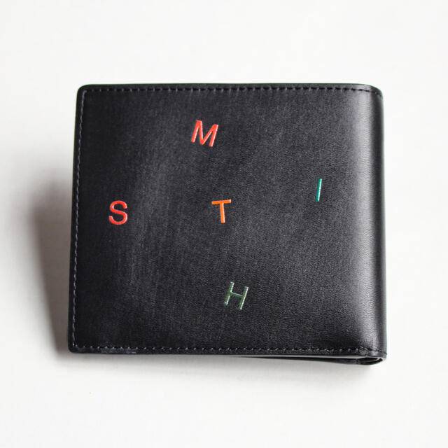 Paul Smith(ポールスミス)の《ポールスミス》箱付新品 PSスターズ レザー 2つ折り財布 ラッピング袋付 メンズのファッション小物(折り財布)の商品写真