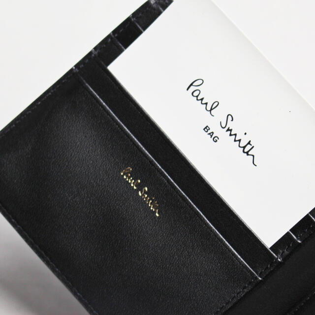 Paul Smith(ポールスミス)の《ポールスミス》箱付新品 PSスターズ レザー 2つ折り財布 ラッピング袋付 メンズのファッション小物(折り財布)の商品写真