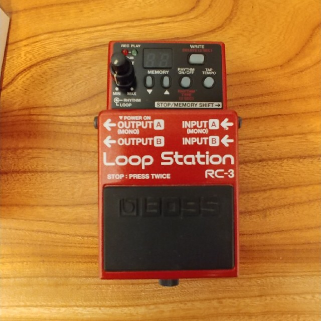 BOSS(ボス)のコード付きBoss loop station RC-3　ボス　ループステーション 楽器のギター(エフェクター)の商品写真