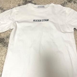 アリシアスタン(ALEXIA STAM)のALEXIA STAM Tシャツ(Tシャツ(半袖/袖なし))