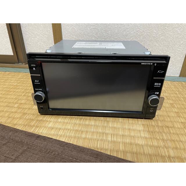 日産純正メモリーナビ MM317D-W 動作未確認 品-