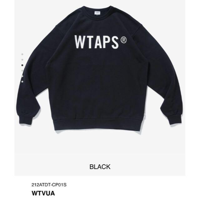 BLACK L 21AW WTAPS WTVUAスウェット