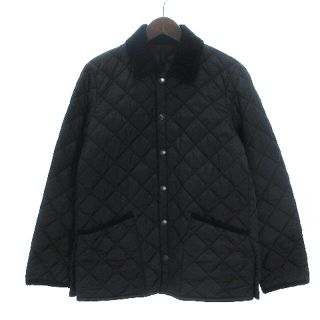 バーブァー(Barbour)のバブアー キルティングジャケット 中綿 1802187 黒 ブラック 38(ブルゾン)