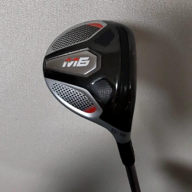 TaylorMade(テーラーメイド)のテーラーメイド　M6 フェアウェイウッド　5w 純正カーボン　フブキ　S  スポーツ/アウトドアのゴルフ(クラブ)の商品写真