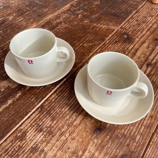 イッタラ ティーマ カップ&ソーサー 220ml 4客セット