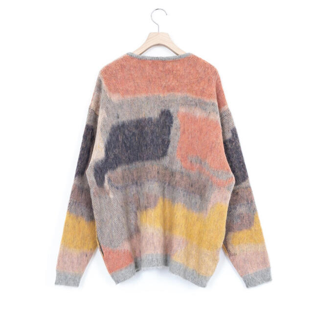 YOKE rothko jacquard cardigan acrmtsm別注