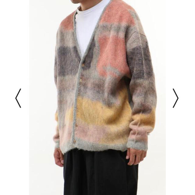 SUNSEA(サンシー)のYOKE ROTHKO JACQUARD CARDIGAN／yoke 21AW メンズのトップス(カーディガン)の商品写真