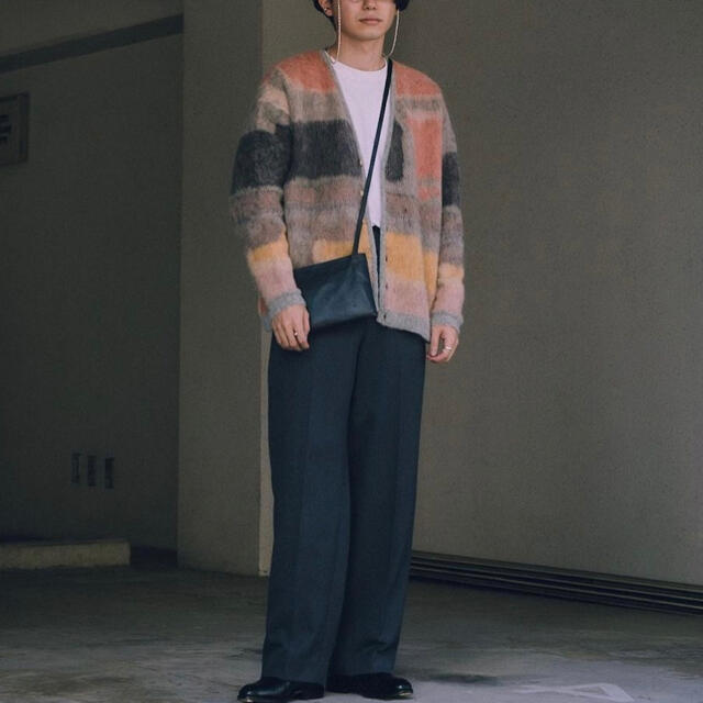 SUNSEA(サンシー)のYOKE ROTHKO JACQUARD CARDIGAN／yoke 21AW メンズのトップス(カーディガン)の商品写真