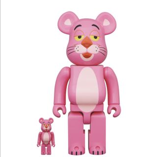 メディコムトイ(MEDICOM TOY)のBE@RBRICK PINK PANTHER 100％ & 400％(フィギュア)