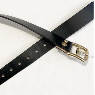 UNUSED 16AW LONG LEATHER BELT