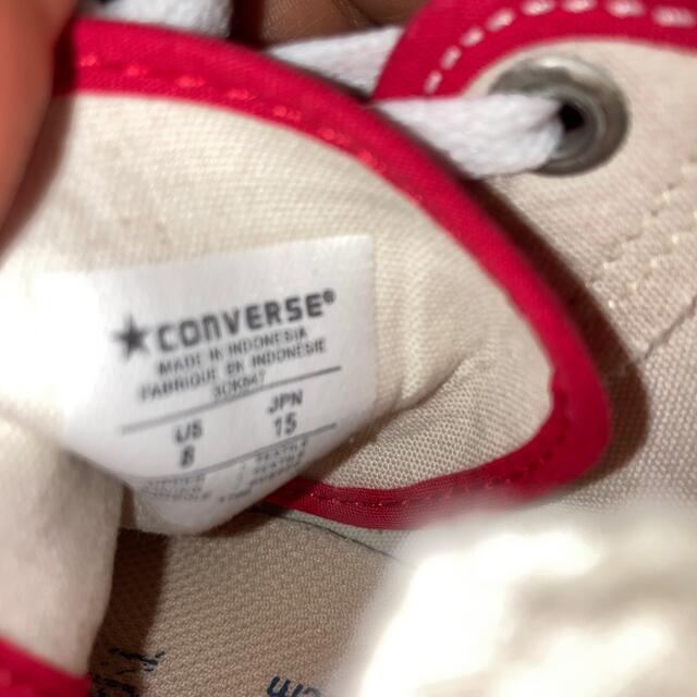 CONVERSE(コンバース)のコンバース 15cm キッズ/ベビー/マタニティのキッズ靴/シューズ(15cm~)(スニーカー)の商品写真