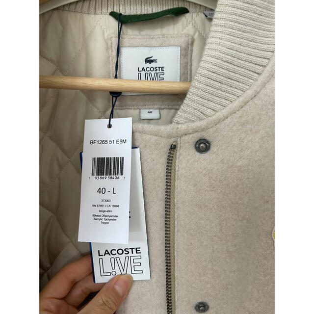 LACOSTE L!VE(ラコステライブ)のLacoste Live スタジャン レディースのジャケット/アウター(スタジャン)の商品写真