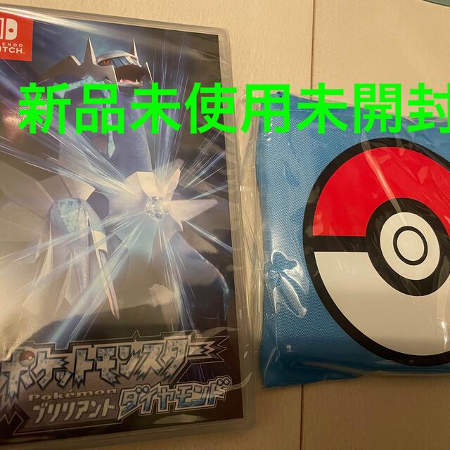 新品未開封 ポケットモンスター ブリリアント ダイヤモンド  エコバッグ付き